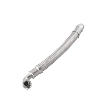 Flexibilis cső hidrofor bekötéshez, 1"KB Könyök hollanderes 50 cm. BRH-50-KB