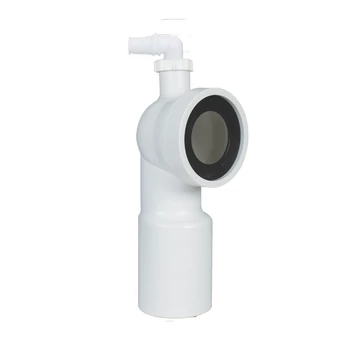 WC bekötő könyök, Ø110 mm-es, mosógépcsatlakozós, STY-530-110-M