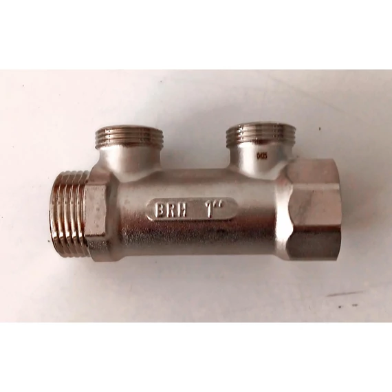 BRH osztóváz, nikkelezett 1&quot;KB-3/4&quot;eurokonus, 2 körös, BRH-569