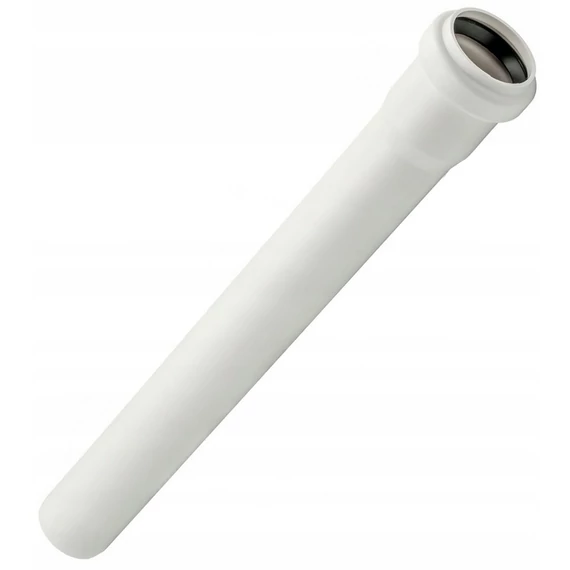 Fehér PVC cső PP 50 × 1,8 × 0,5 fm FPP018