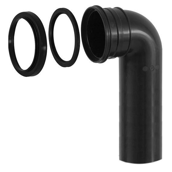 WC bekötő, könyök Ø90 mm, STY-745-4