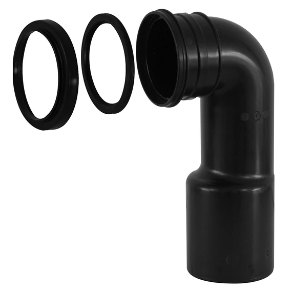 WC bekötő könyök Ø90/110 mm, STY-745-5