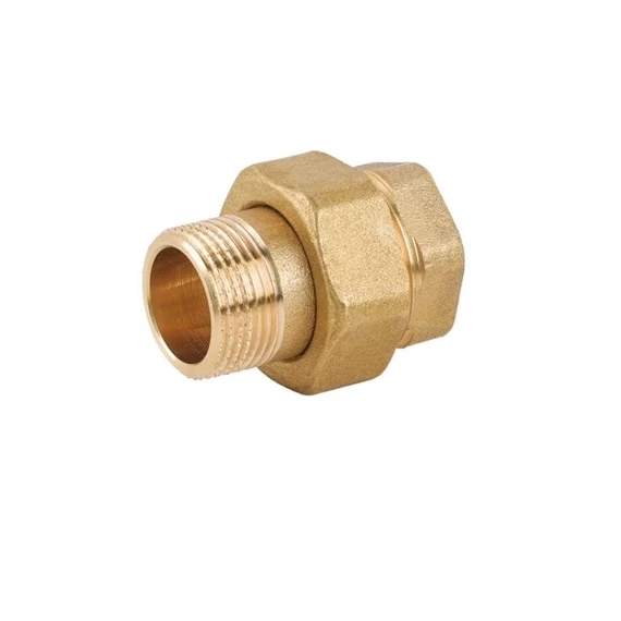 Sárgaréz CW617N radiátor hollandi 3/4"KB egyenes, ER-H34