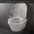 WC ülőke, lecsapódásgátlós, "D" formájú (Duroplast) STY-550-11