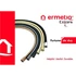 PVC zuhanycső, csavarodás mentes, Fekete/BLACK 150CM, ER-SW503/150